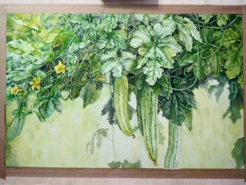 第一次水彩画