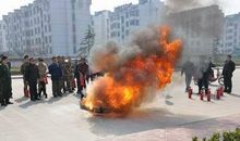 精彩的消防演习