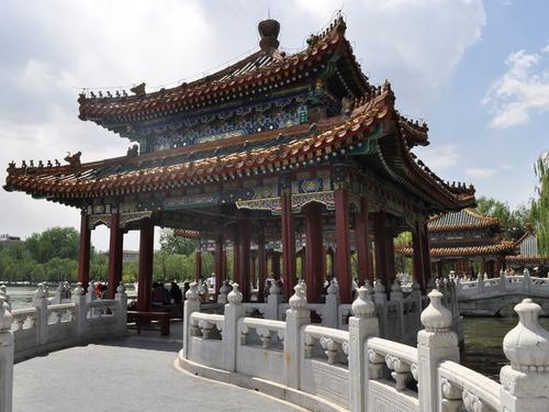 美丽的颐和园和北海公园