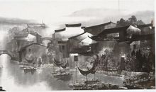 独一无二的雨景