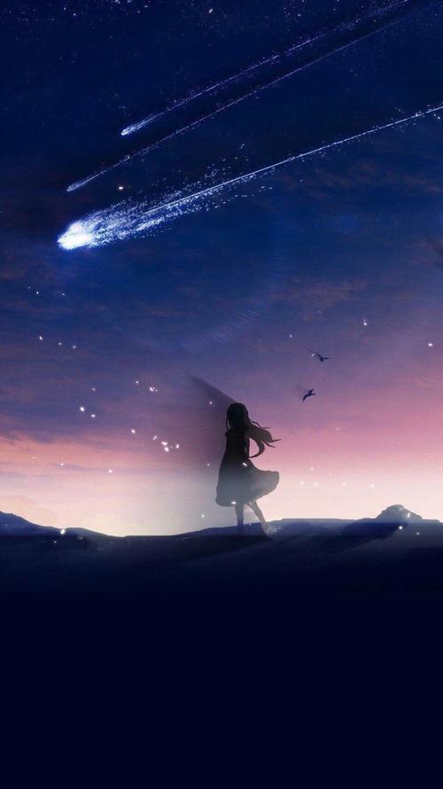 夜空中的星星