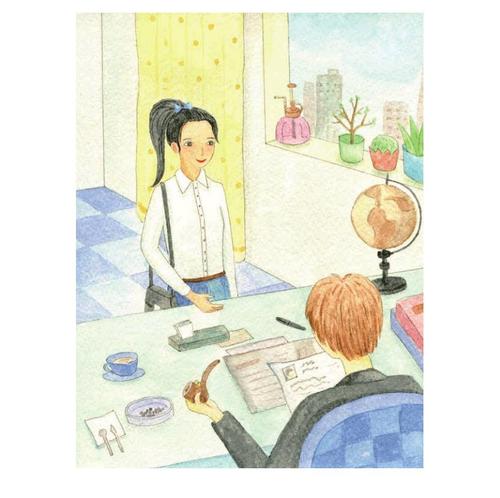 关于阅读《女孩的红发卡》的思考