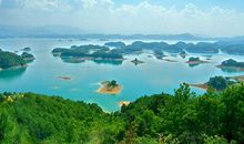 描写千岛湖风景