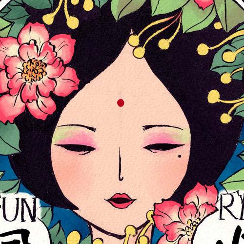 美丽的花姑娘
