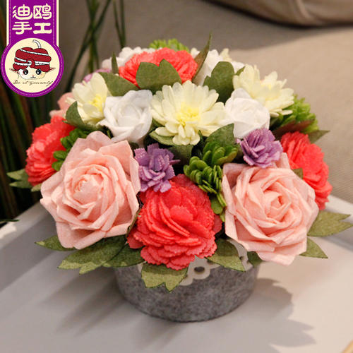 手工DIY花束