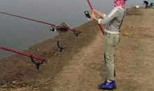 我第一次参与钓鱼