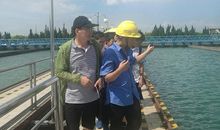 参观自来水厂