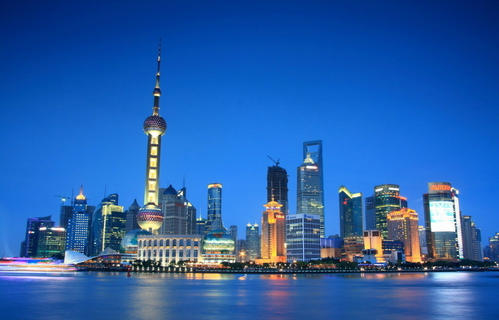 美丽的上海外滩