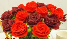 制作不织布花束