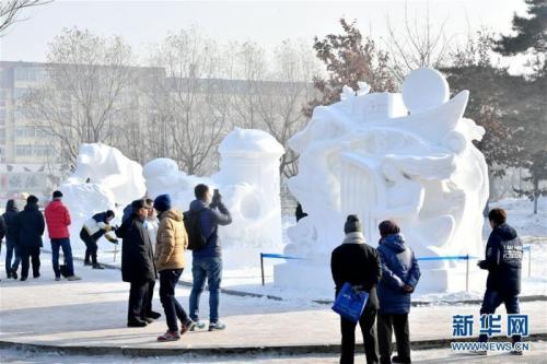 校园雪景欣赏