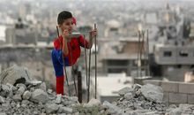 给战乱中的小朋友的一封信