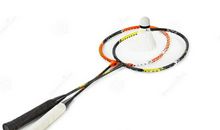 心爱的羽毛球拍