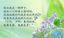 如果我是一颗种子