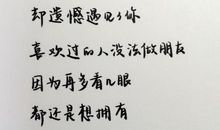 我遇见汉字