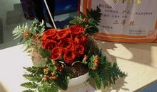 一次难忘的插花比赛