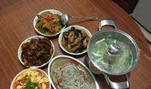 我和爸爸比洗菜