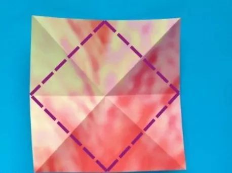 纸巧妙地变成“杰克”