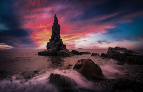 美丽的夕阳