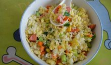 第一次学做蛋炒饭