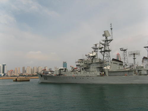 参观海军博物馆