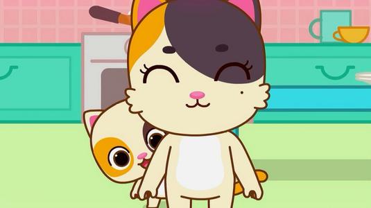 妈妈陪我在电梯里