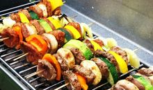 有趣的野外烧烤