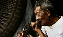 爱上“福寿螺”的爷爷