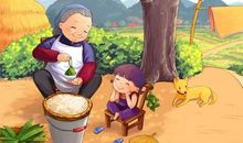 我当奶奶的“小老师”