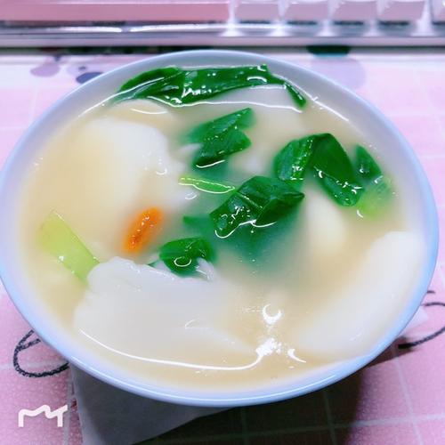 第一次煮年糕汤