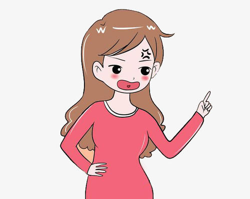 生气的妈妈