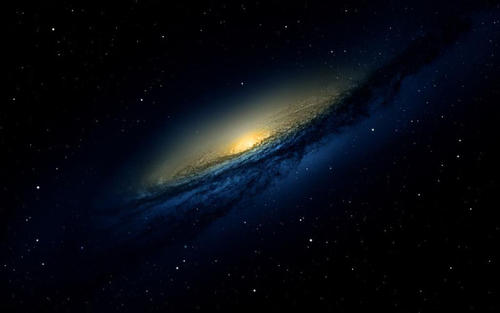 广阔的星空让我着迷