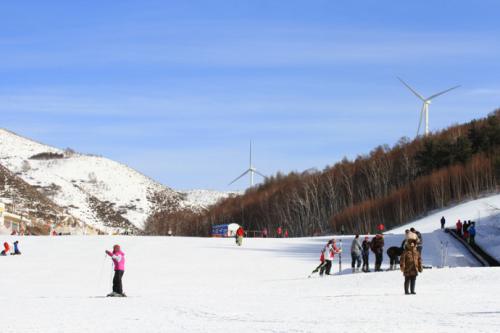 滑雪胜地