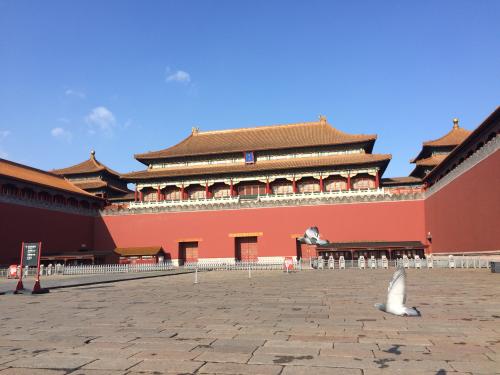 在故宫博物院相遇