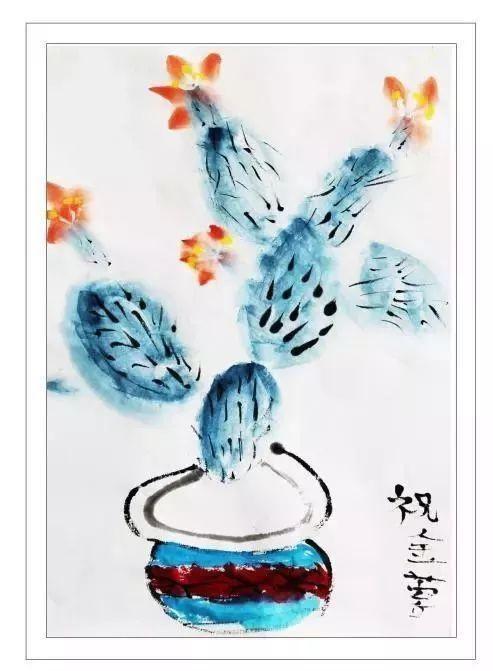 保护这幅水墨画
