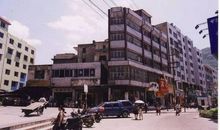 夕阳下的小令坝