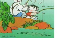 虎口脱险看图写话