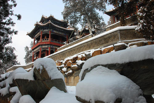 下雪后