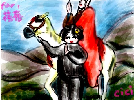 我妈妈就像“猴子王”