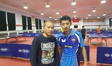 我和乒兵球来个约会