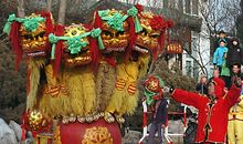 舞狮闹新春