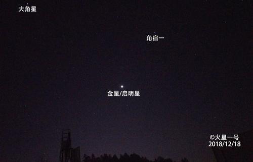 月亮和北极星