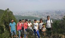 一次享受的爬山活动