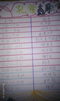 实习日