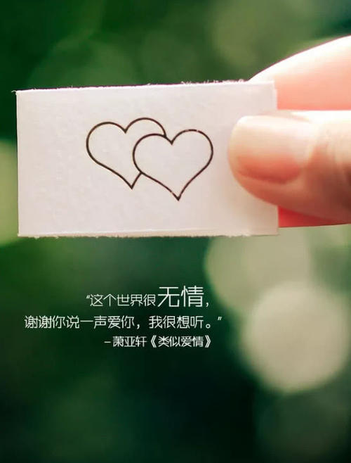 我想说谢谢