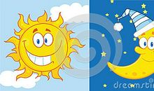 太阳和月亮想象作文