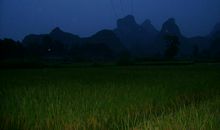 我爱乡村的傍晚