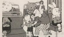 自私的小猴子看图写话