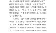 我学会了游泳作文400字四年级