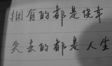 失去的才是最好的