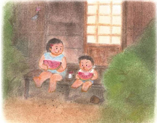 小时候听爷爷讲新年